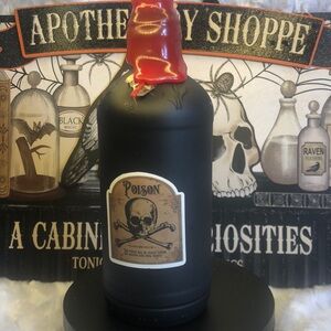 Potion bottle 7" tall for home decor/Halloween